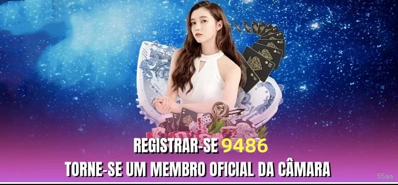 Imagem promocional da 55aa mostrando a plataforma e suas vantagens